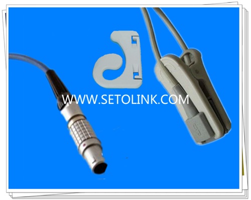 Critikon 7 Pin Adult Ear Clip SpO2 Sensor