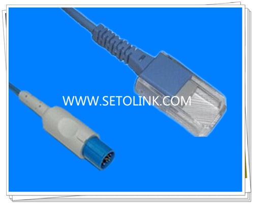 Hellige 10 Pin SpO2 Adapter Cable