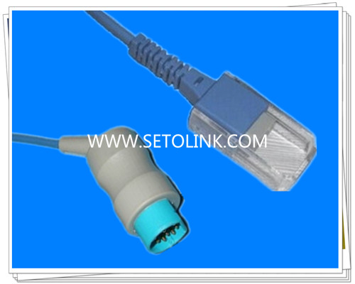 Siemens 10 Pin SpO2 Adapter Cable