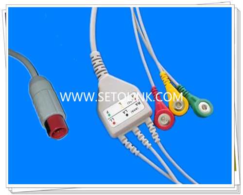 Bionet 8 Pin One Piece ECG Cable