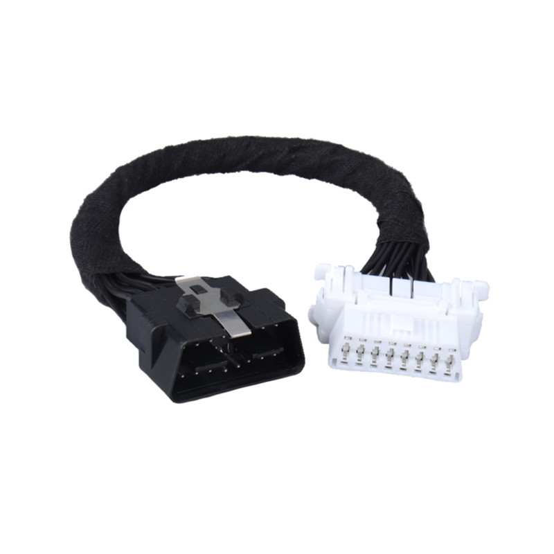 OBD Cable Male to Female 16 Pin Assembled