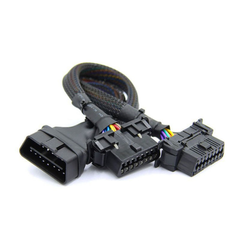 OBD Cable Male to Female Assembled Y Type 16 P